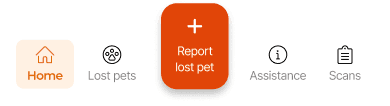 Floating bottom navigation